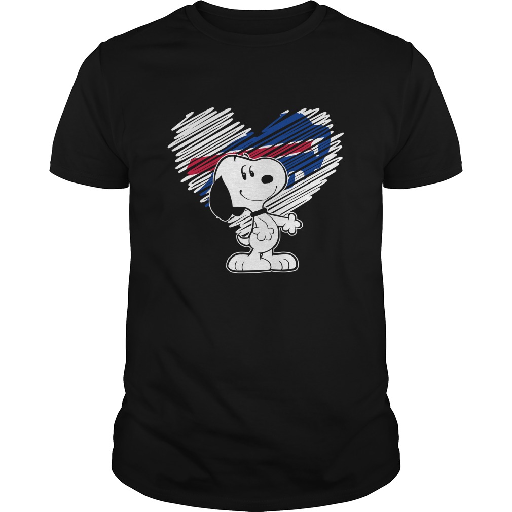 Buffalo Bills "snoopy In My Heart" T-Shirt